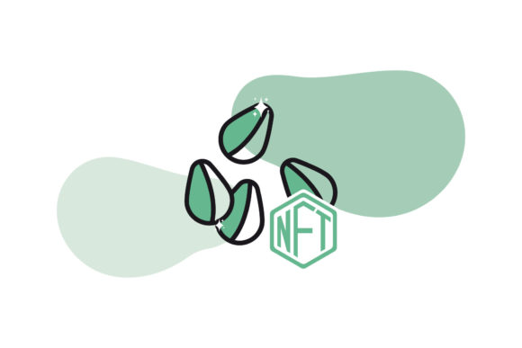Garden NFT Seeds Icon – A Versatile Graphic Design Asset for Creative Projects
