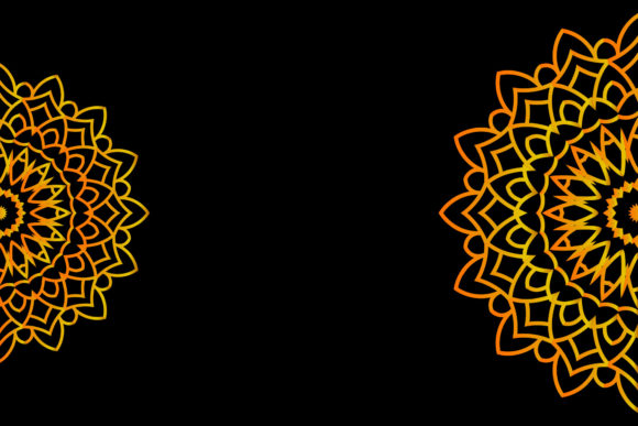 Gradient Mandala Background: A Versatile Graphic for Modern Content Publishing