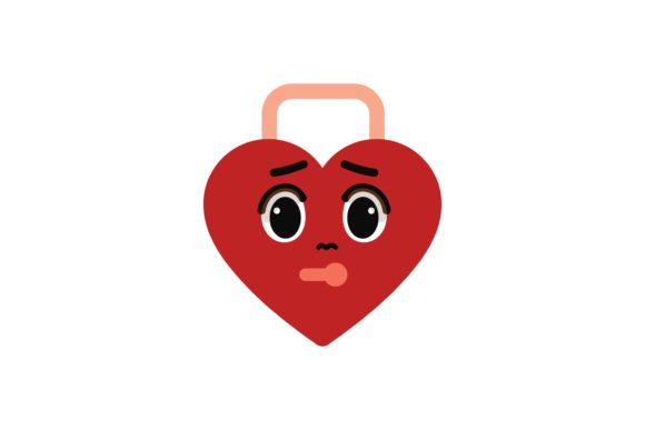 Happy Valentine Kawaii Graphics: A Freebie for Content Creators