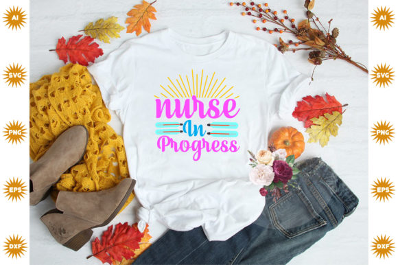 Nurse in Progress: A Graphics Asset for Creative Publishing