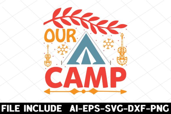Our Camp Graphics: A Versatile Design Asset for Creative Projects