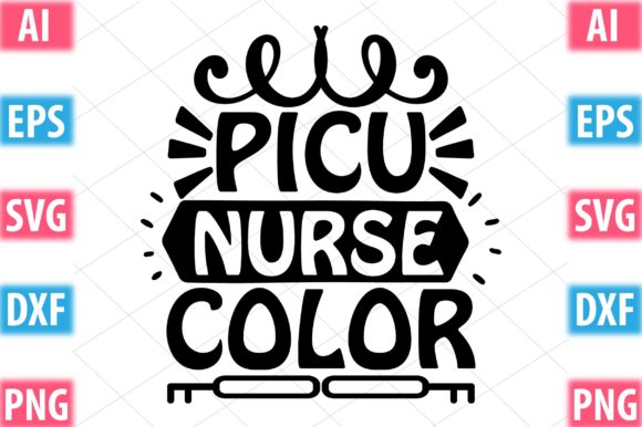 Picu Nurse Color: A Versatile Graphic Design Asset for Crafts and Creative Projects