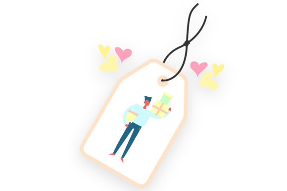 Tag Valentine Love Design – A Versatile Graphic Asset for Handmade Creations