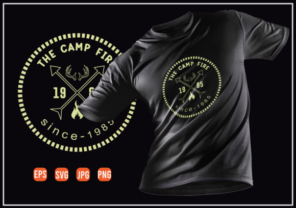 The Camp Fire Monogram Design: A Freebie That Sparks Creative Branding