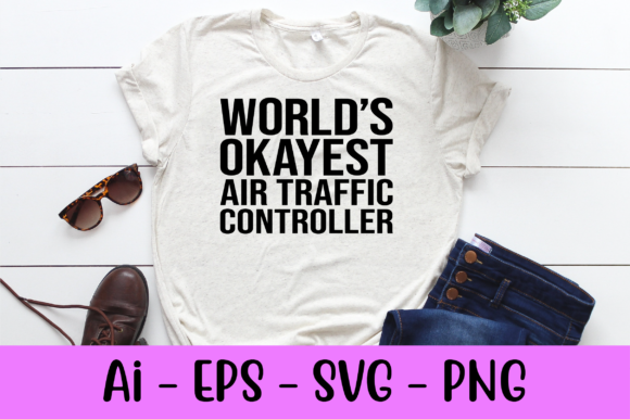 World’s Okayest Air Traffic Controller Graphics for Freebies